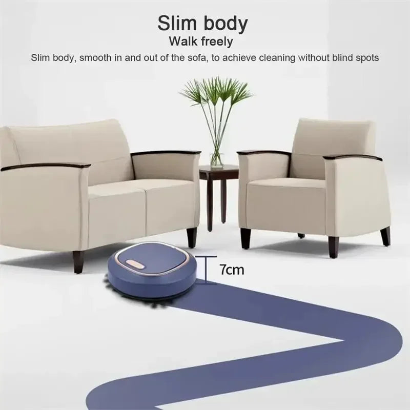 Mini Smart Sweeping Robot Vacuum Mop-3