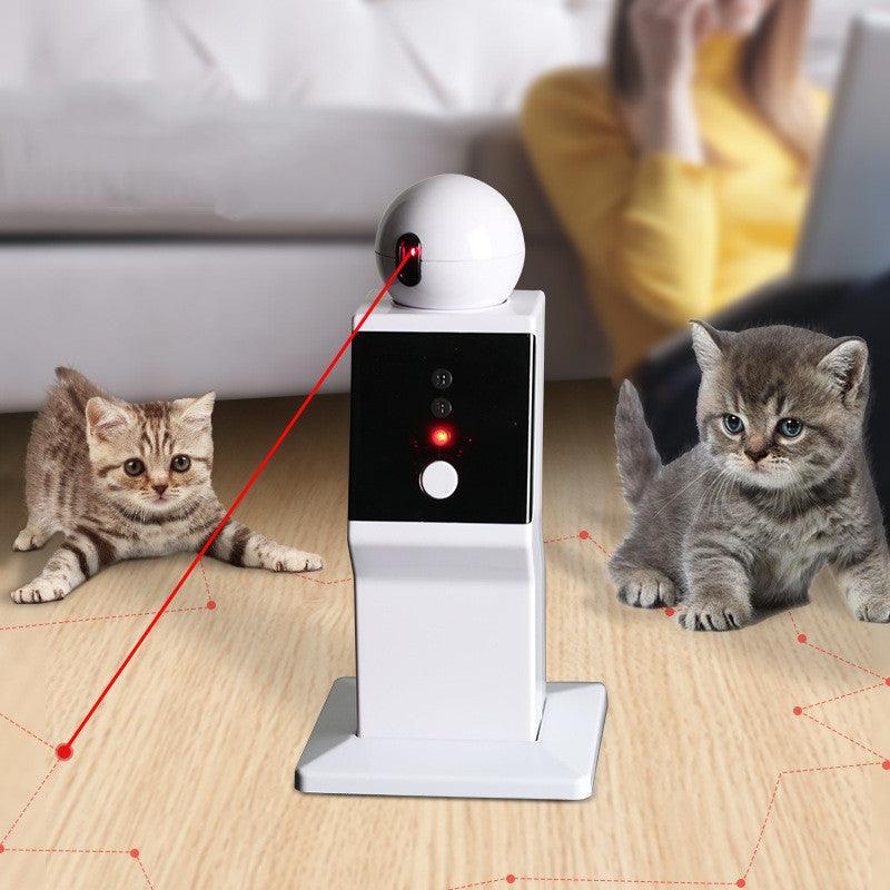 Amusing Cat Companion: Interactive Smart Toy Robot-0