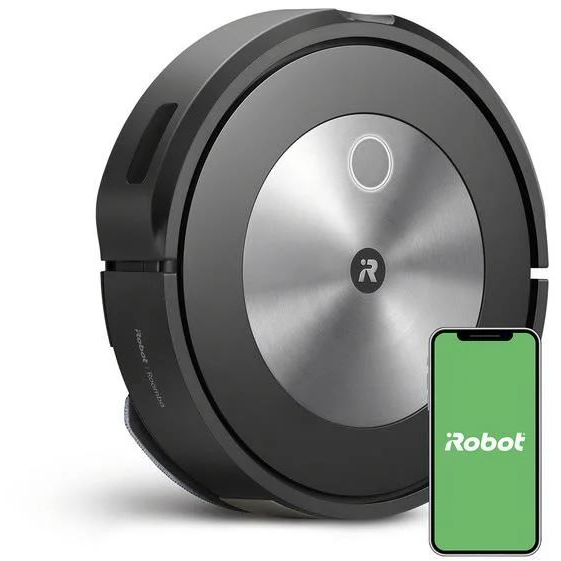 Aspirator robot și mop 2 în 1 iRobot Roomba Combo j5 (j517840) (j517840)-0